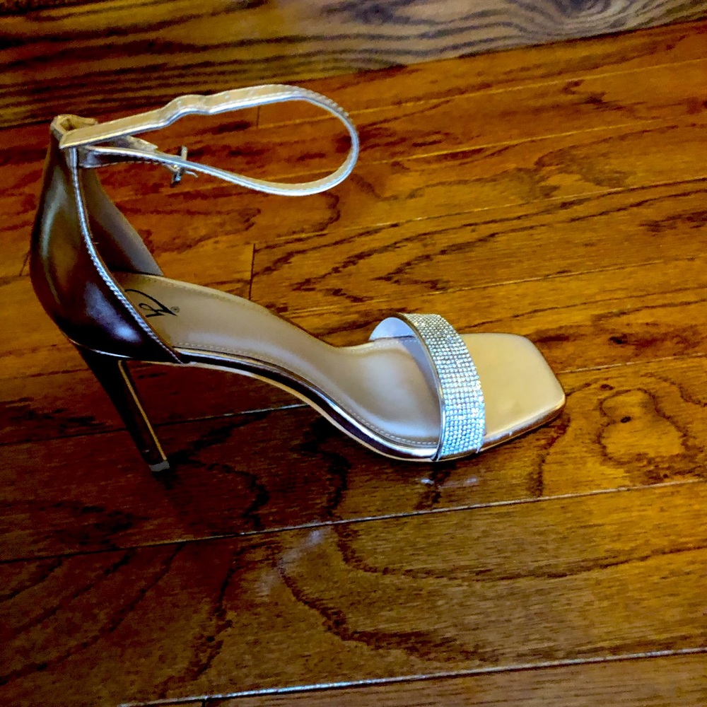 Windsor Rose gold high heels